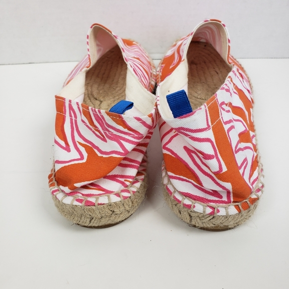 Haus of Assembly Pink Orange Jute Espadrilles EU40 - Picture 6 of 10
